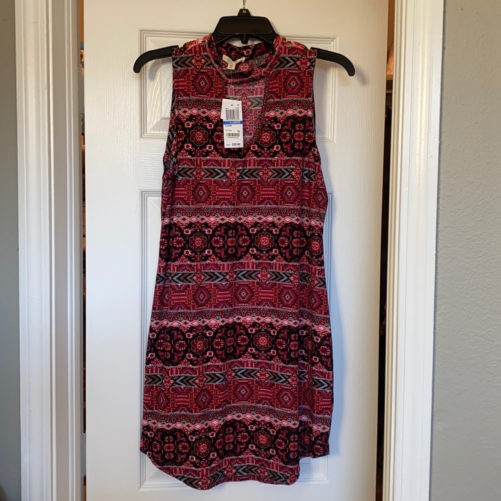 Misses Petite Sleeveless summer dress